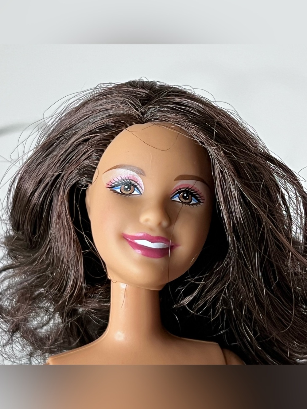Mattel Disney High School Musical 2 Gabriella Monetez Doll Nude Brunette Jointed